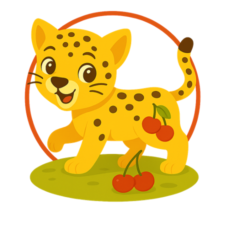 Primary One Cherry Cheetah